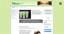 Desktop Screenshot of maveracream.net